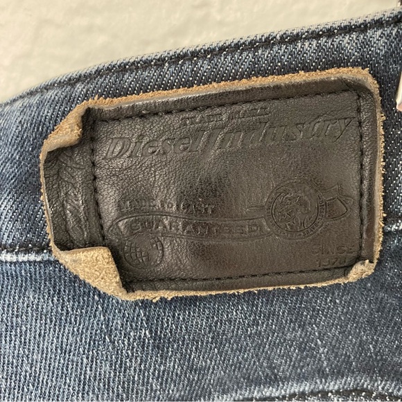 Diesel Frayza Relaxed Boyfriend Low-Waist 25x32 Wash 0842R Stretch - Picture 7 of 9